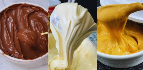 Recheio cremoso para doces